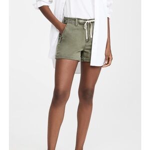 Paige Christy Shorts Vintage Ivy Green Women’s 27